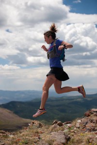 Hannah "Nanny Goat" Thatcher testing modern vest the Astral from Ultraspire.