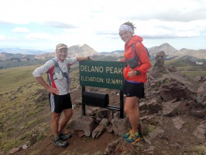 Dana Miller and Hannah Thatcher on the Summit