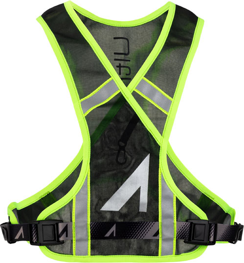 Front of the Neon Visibility Vest